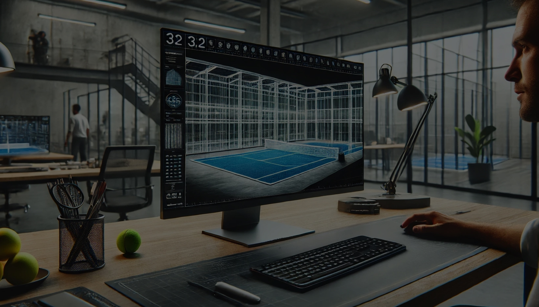 Padel Court Building Padel Court Building